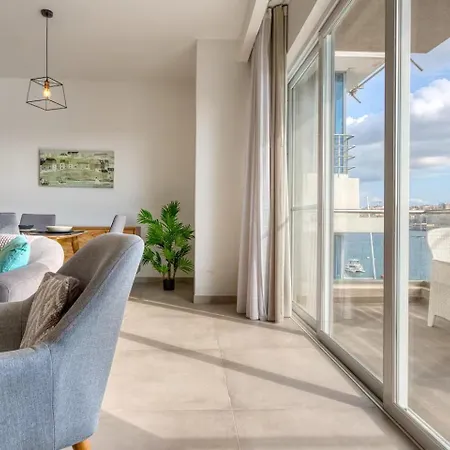 Valletta Views 2br Next To Zara Apartament Sliema